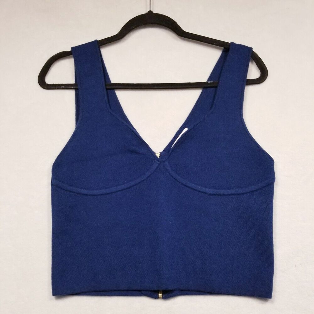 Elegant Royal Blue Women's Tank Top